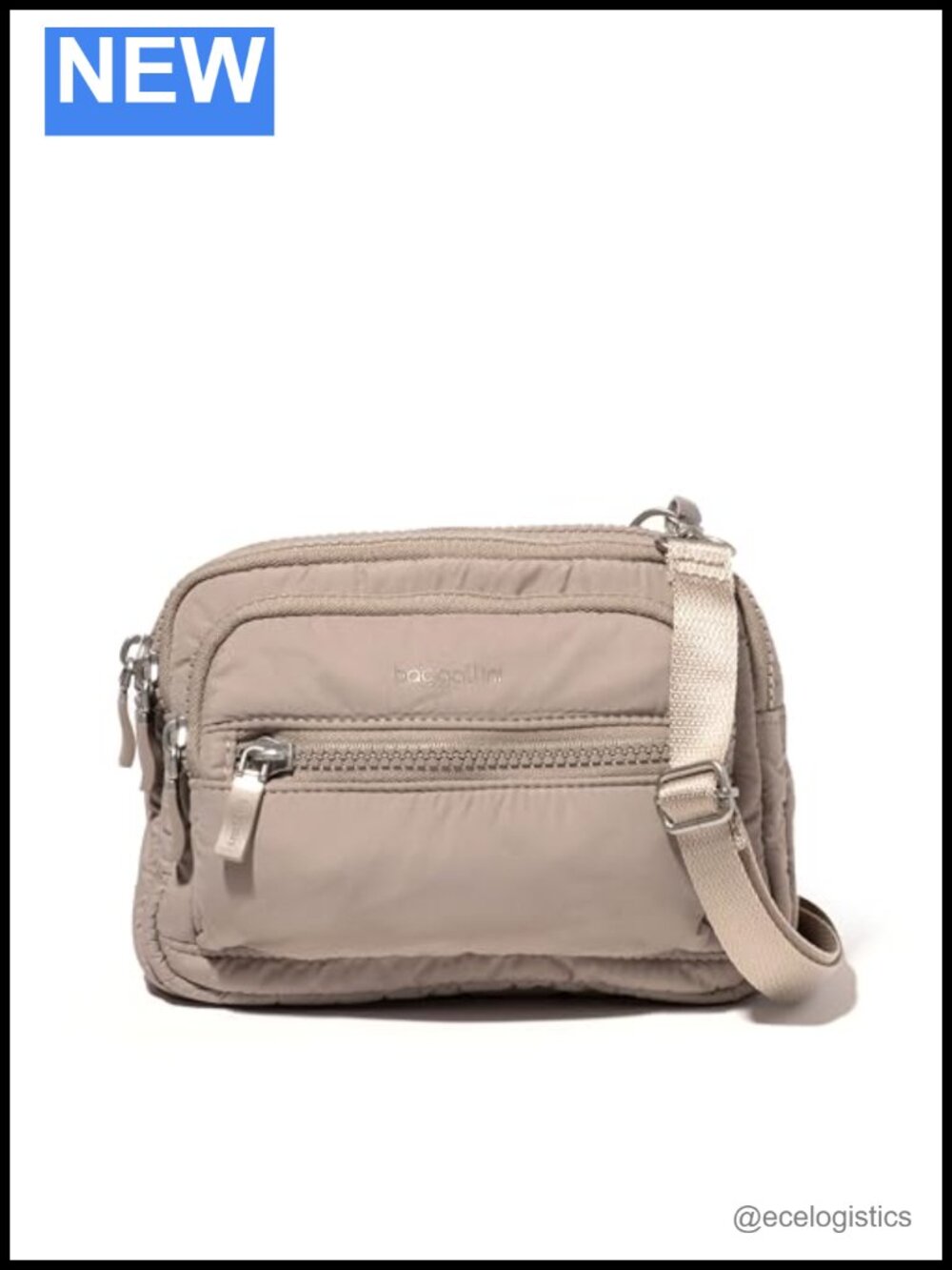 Lightweight Water-Repellent Polyester Crossbody Bag Convertible Belt Bag